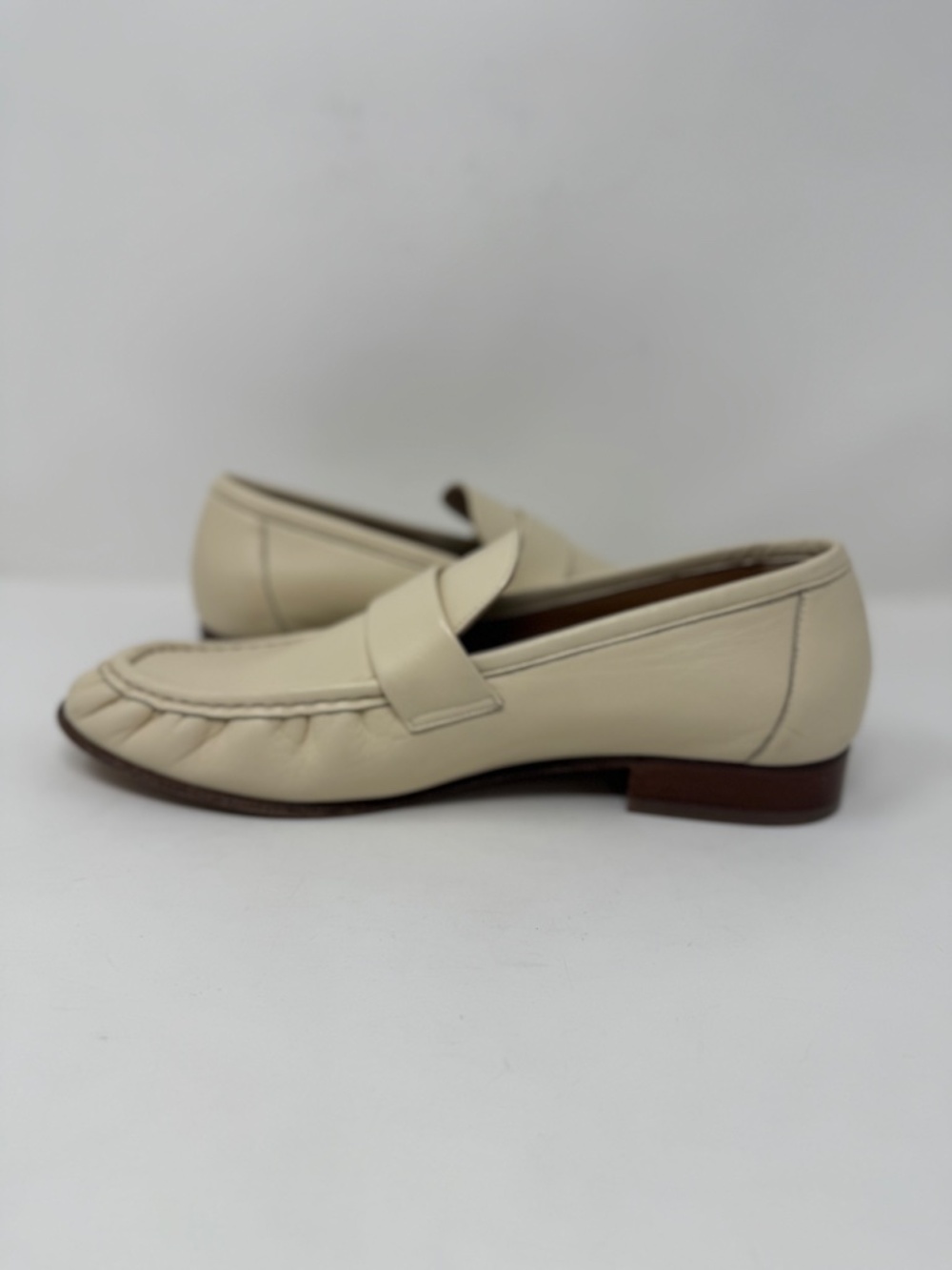 New Mansur Gavriel Ruched Loafer Jasmine Sz 9 - Picture 13 of 16